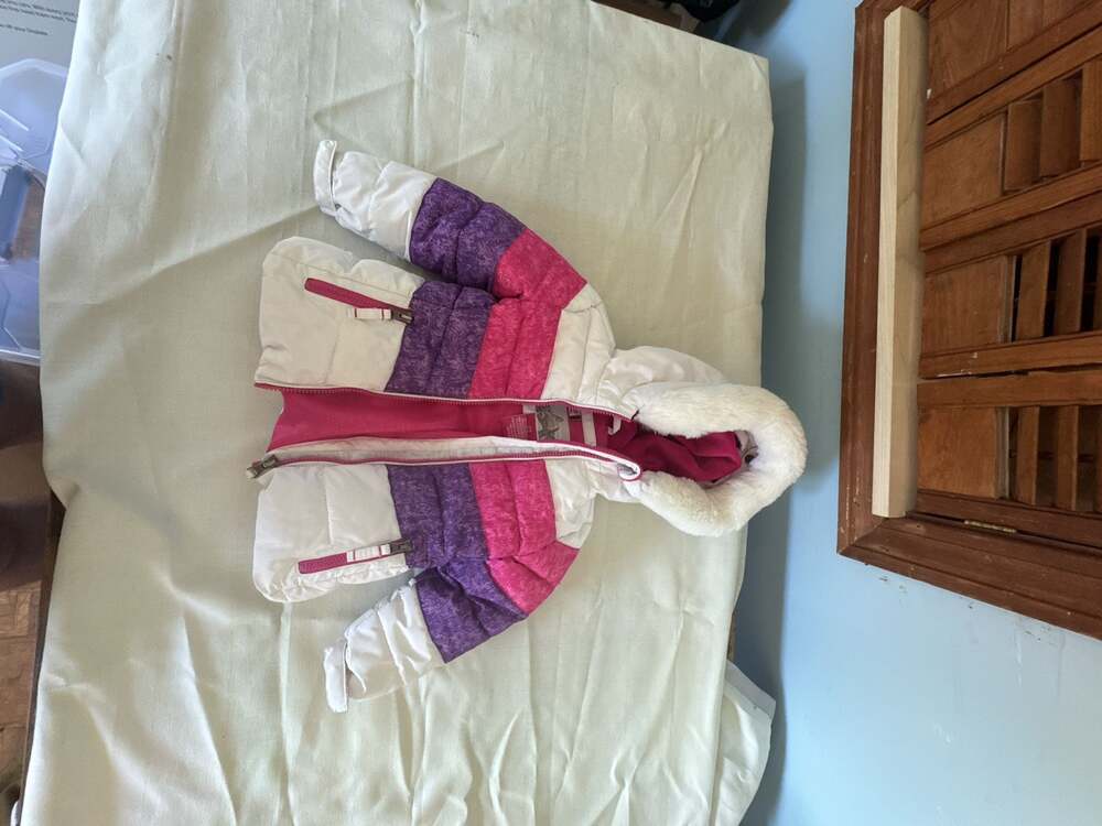 32 Degrees Girls Winter Coat & Bib Pant Snow Set Size 2T